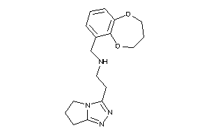 3,4-dihydro-2H-1,5-benzodioxepin-6-ylmethyl-[2-(6,7-dihydro-5H-pyrrolo[2,1-c][1,2,4]triazol-3-yl)ethyl]amine