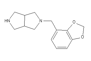 2-(1,3-benzodioxol-4-ylmethyl)-3,3a,4,5,6,6a-hexahydro-1H-pyrrolo[3,4-c]pyrrole