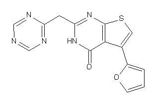 5-(2-furyl)-2-(s-triazin-2-ylmethyl)-3H-thieno[2,3-d]pyrimidin-4-one