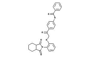 Benzoic Acid [4-[2-[2-(1,3-diketo-3a,4,5,6,7,7a-hexahydroisoindol-2-yl)phenoxy]acetyl]phenyl] Ester