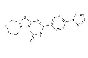 (6-pyrazol-1-yl-3-pyridyl)BLAHone