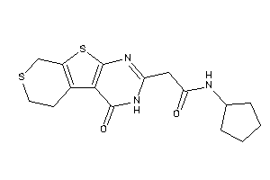 N-cyclopentyl-2-(ketoBLAHyl)acetamide