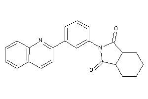 2-[3-(2-quinolyl)phenyl]-3a,4,5,6,7,7a-hexahydroisoindole-1,3-quinone