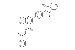 2-[4-(1,3-diketo-3a,4,7,7a-tetrahydroisoindol-2-yl)phenyl]cinchonin Phenacyl Ester