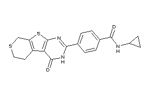 N-cyclopropyl-4-(ketoBLAHyl)benzamide