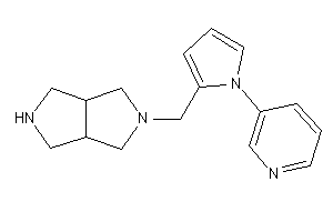 5-[[1-(3-pyridyl)pyrrol-2-yl]methyl]-2,3,3a,4,6,6a-hexahydro-1H-pyrrolo[3,4-c]pyrrole