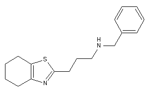 Benzyl-[3-(4,5,6,7-tetrahydro-1,3-benzothiazol-2-yl)propyl]amine