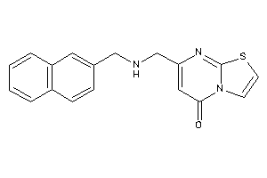 Image of 7-[(2-naphthylmethylamino)methyl]thiazolo[3,2-a]pyrimidin-5-one