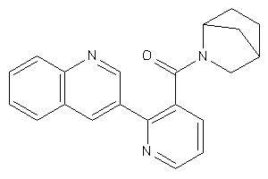 5-azabicyclo[2.2.1]heptan-5-yl-[2-(3-quinolyl)-3-pyridyl]methanone