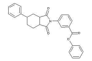 3-(1,3-diketo-5-phenyl-3a,4,5,6,7,7a-hexahydroisoindol-2-yl)benzoic Acid Phenyl Ester