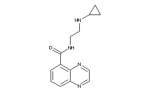 N-[2-(cyclopropylamino)ethyl]quinoxaline-5-carboxamide