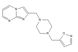 5-[[4-(imidazo[1,2-a]pyrimidin-2-ylmethyl)piperazino]methyl]isoxazole