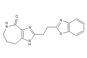 2-[2-(1,3-benzothiazol-2-yl)ethyl]-5,6,7,8-tetrahydro-1H-imidazo[4,5-c]azepin-4-one