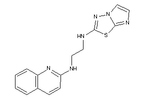 Imidazo[2,1-b][1,3,4]thiadiazol-2-yl-[2-(2-quinolylamino)ethyl]amine