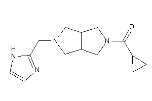 Cyclopropyl-[5-(1H-imidazol-2-ylmethyl)-1,3,3a,4,6,6a-hexahydropyrrolo[3,4-c]pyrrol-2-yl]methanone