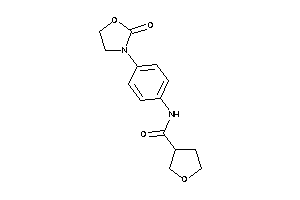 N-[4-(2-ketooxazolidin-3-yl)phenyl]tetrahydrofuran-3-carboxamide