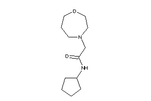 N-cyclopentyl-2-(1,4-oxazepan-4-yl)acetamide