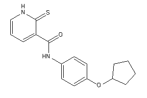 Image of N-[4-(cyclopentoxy)phenyl]-2-thioxo-1H-pyridine-3-carboxamide