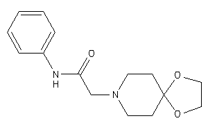 2-(1,4-dioxa-8-azaspiro[4.5]decan-8-yl)-N-phenyl-acetamide