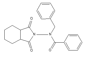 N-benzyl-N-(1,3-diketo-3a,4,5,6,7,7a-hexahydroisoindol-2-yl)benzamide