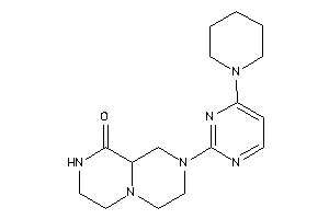 2-(4-piperidinopyrimidin-2-yl)-3,4,6,7,8,9a-hexahydro-1H-pyrazino[1,2-a]pyrazin-9-one