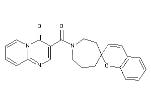 3-(spiro[azepane-4,2'-chromene]-1-carbonyl)pyrido[1,2-a]pyrimidin-4-one