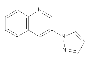 3-pyrazol-1-ylquinoline