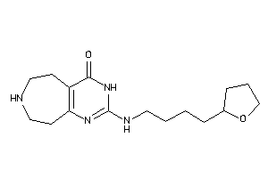 2-[4-(tetrahydrofuryl)butylamino]-3,5,6,7,8,9-hexahydropyrimido[4,5-d]azepin-4-one