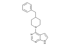 4-(4-benzylpiperidino)-7H-pyrrolo[2,3-d]pyrimidine