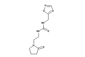 1-[2-(2-ketopyrrolidino)ethyl]-3-(1,2,4-oxadiazol-5-ylmethyl)urea