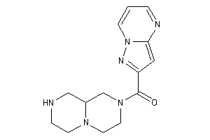 1,2,3,4,6,7,9,9a-octahydropyrazino[1,2-a]pyrazin-8-yl(pyrazolo[1,5-a]pyrimidin-2-yl)methanone