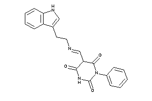 5-[2-(1H-indol-3-yl)ethyliminomethyl]-1-phenyl-barbituric Acid