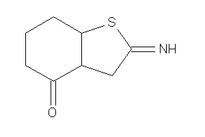 Image of 2-imino-3,3a,5,6,7,7a-hexahydrobenzothiophen-4-one