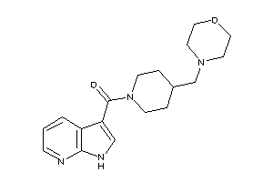 [4-(morpholinomethyl)piperidino]-(1H-pyrrolo[2,3-b]pyridin-3-yl)methanone