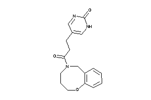 Image of 5-[3-keto-3-(2,3,4,6-tetrahydro-1,5-benzoxazocin-5-yl)propyl]-1H-pyrimidin-2-one