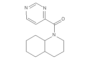 3,4,4a,5,6,7,8,8a-octahydro-2H-quinolin-1-yl(4-pyrimidyl)methanone