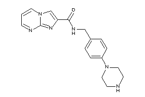 N-(4-piperazinobenzyl)imidazo[1,2-a]pyrimidine-2-carboxamide