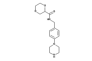 N-(4-piperazinobenzyl)-1,4-dioxane-2-carboxamide