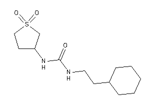 1-(2-cyclohexylethyl)-3-(1,1-diketothiolan-3-yl)urea