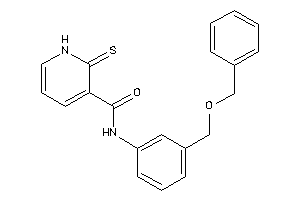 N-[3-(benzoxymethyl)phenyl]-2-thioxo-1H-pyridine-3-carboxamide