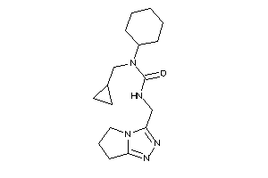 1-cyclohexyl-1-(cyclopropylmethyl)-3-(6,7-dihydro-5H-pyrrolo[2,1-c][1,2,4]triazol-3-ylmethyl)urea