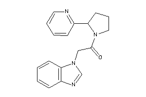 2-(benzimidazol-1-yl)-1-[2-(2-pyridyl)pyrrolidino]ethanone