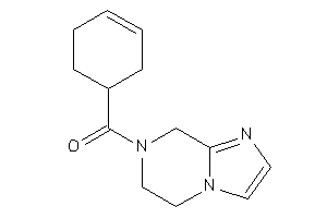 Cyclohex-3-en-1-yl(6,8-dihydro-5H-imidazo[1,2-a]pyrazin-7-yl)methanone