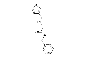 N-benzyl-2-(isoxazol-3-ylmethylamino)acetamide