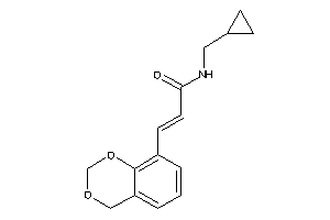 3-(4H-1,3-benzodioxin-8-yl)-N-(cyclopropylmethyl)acrylamide