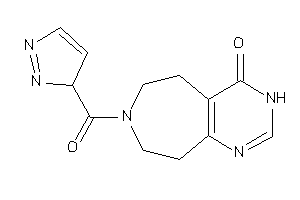7-(3H-pyrazole-3-carbonyl)-5,6,8,9-tetrahydro-3H-pyrimido[4,5-d]azepin-4-one