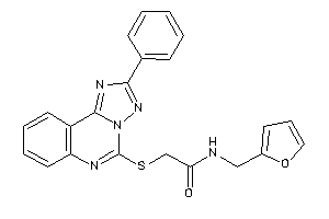 N-(2-furfuryl)-2-[(2-phenyl-[1,2,4]triazolo[1,5-c]quinazolin-5-yl)thio]acetamide