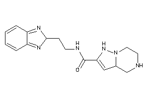 N-[2-(2H-benzimidazol-2-yl)ethyl]-1,3a,4,5,6,7-hexahydropyrazolo[1,5-a]pyrazine-2-carboxamide