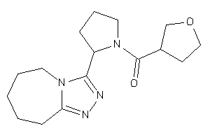 Tetrahydrofuran-3-yl-[2-(6,7,8,9-tetrahydro-5H-[1,2,4]triazolo[4,3-a]azepin-3-yl)pyrrolidino]methanone