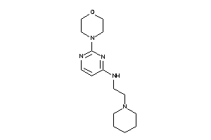 Image of (2-morpholinopyrimidin-4-yl)-(2-piperidinoethyl)amine